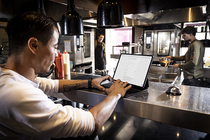 Commander des cuisiniers en ligne